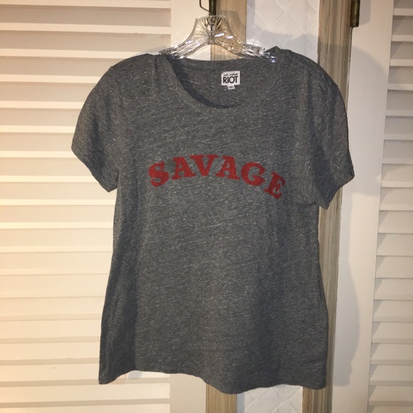 Suburban sub urban riot savage tee top t-shirt - Picture 1 of 3
